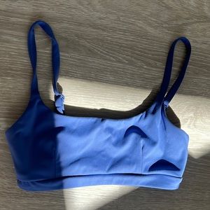 Balance Athletica Vitality Blue Sports Bra Size S